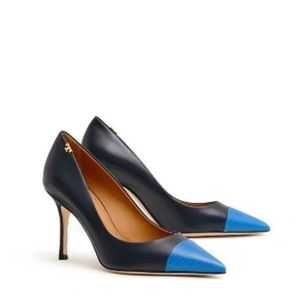 Tory Burch Penelope Embossed-Cap 85mm Pumps